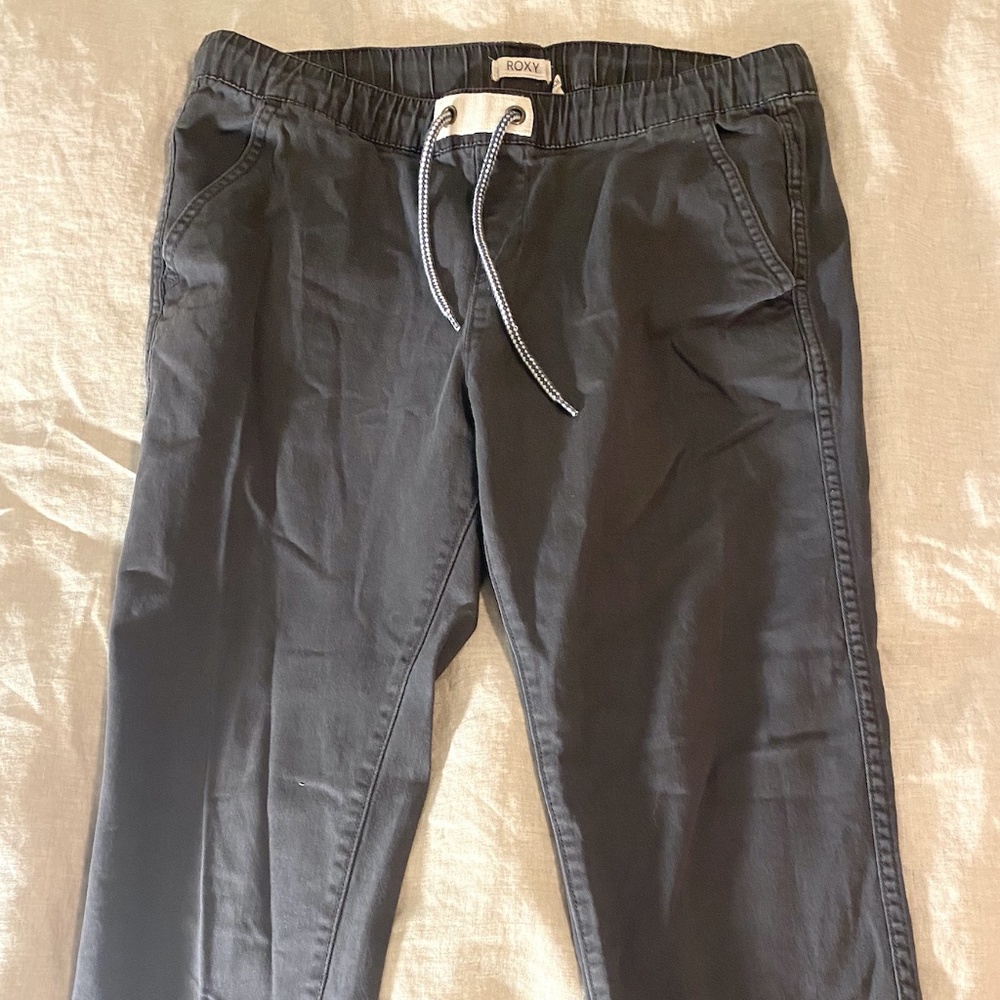 ☀️Roxy Dark Gray Beach Pants MidRise W/M☀️